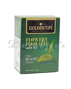 GOLDEN TIPS FLOWERY PEKOE LEAF TEA GREEN TEA 200G