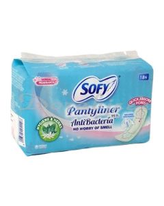 SOFY PANTYLINER ANTI BACTERIA 18S