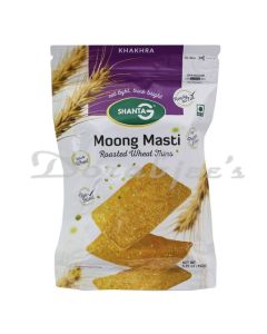 SHANTA G  MOONG WHEAT THINS 150G