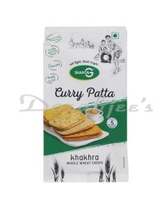 SHANTA G  CURRY PATTA WHEAT CRISPS