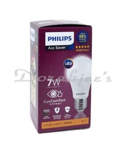 PHILIPS LED BULB GOLDEN YELLOW 7W E27