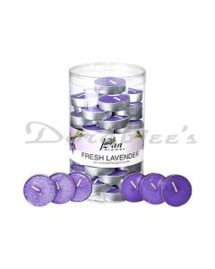 PAN 45PACK SCENTED TEALIGHT CANDLE  FRESH LAVENDER