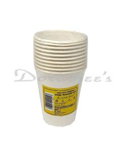 ADVANTECH BAGASSE DISPOSABLE CUPS 250ML 10 S