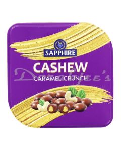 SAPPHIRE COATED CHOCOLATE CASHEW CARAMEL CRUNCH COATED CHOCOLATE 90G