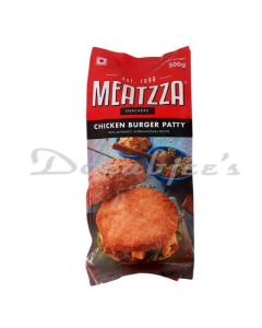 MEATZZA FROZEN CHICKEN BURGER PATTY 500G