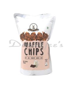 WAFFLE CHIPS MILK CHOCO DRIZZLE 70G