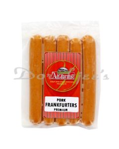 ALF FARMS FROZEN PORK FRANKFURTER SAUSAGE 200G