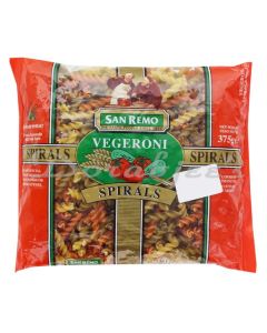 SAN REMO VEG SPIRALS NO 121 375G