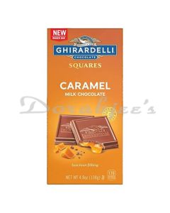 GHIRARDELLI SQUARES CARAMEL MILK CHOCOLATE 100G