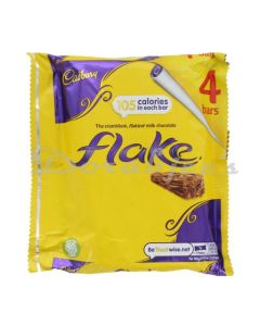 CADBURY CHOCOLATES FLAKE 4 PACK 80G