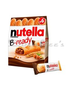 NUTELLA B READY CHOCOLATE WAFER  STICK 6 X 22 G 132G