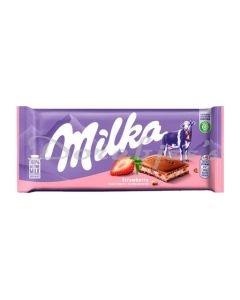 MILKA CHOCOLATE STRAWBERRY 100G