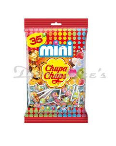 CHUPA CHUPS MINI ASSORT LOLLIPOPS 210G