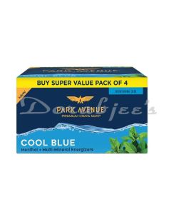 PARK AVENUE COOL BLUE SOAP 125 G PACK OF 4