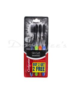 COLGATE SLIM SOFT CHARCOAL TOOTH BRUSH B2G2