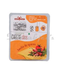 DAIRY CRAFT CHEESE SLICES  HERB & SPICE 200G