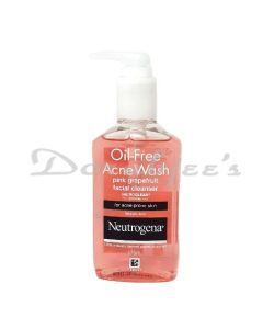 NEUTROGENA OIL FREE PINK GRAPEFRUIT  FACIAL CLEANSER 175ML