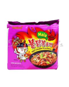 SAMYANG HOT CHICKEN FLAVOUR RAMEN MALA NOODLES 675G