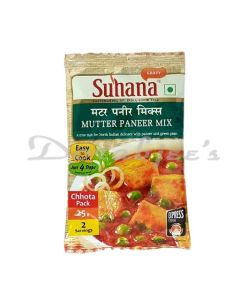 SUHANA  MUTTER PANEER MIX 25G