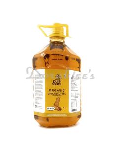 PURE AND SURE ORGANIC GROUNDNUT OIL 5LTR