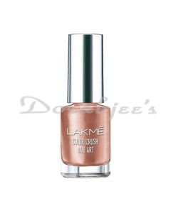 LAKME COLOR CRUSH NAIL ART NAIL COLOR M2 COCOA NUDE 6 ML