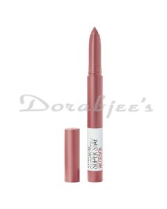 MAYBELLINE NEW YORK SUPER STAY CRAYON LIPSTICK 15 LEAD THE WAY 1.2 G