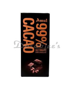 AMUL CHOCOLATE 99% CACAO 125G