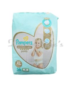 PAMPERS PREMIUM CARE DIAPER PANTS 36 XL