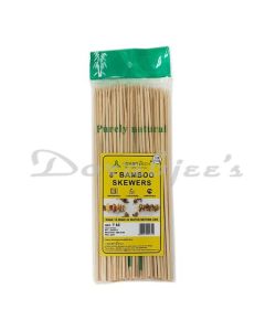 ADVANTECH 8 BIO DEGRADABLE BAMBOO SKEWERS 100 PCS