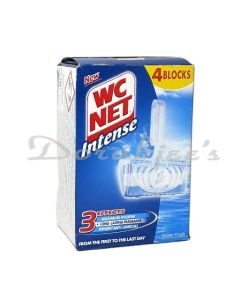 WC NET INTENSE RIN BLOCK OCEAN  FRESH TOILET CLEANER 4PCS