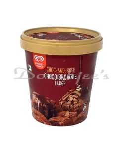 KWALITY WALLS ICE CREAM CHOCO BROWNIE  2*700ML