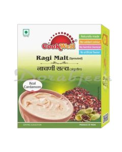 COOKWELL RAGI REAL CARDAMOM SPROUTED NACHNI FLOUR 200G