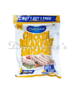 DELICIOUS FROZEN CHICKEN BREAKFAST SAUSAGE 250G