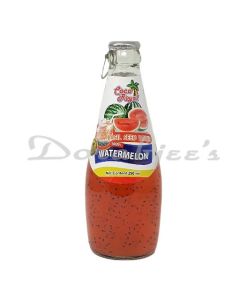 COCOROYAL BASIL SEED DRINK WATERMELON 290ML