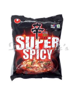 NONGSHIM RED SUPER SPICY NOODLES 120G