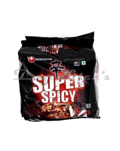 NONGSHIM RED SUPER SPICY 5 PACK NOODLES