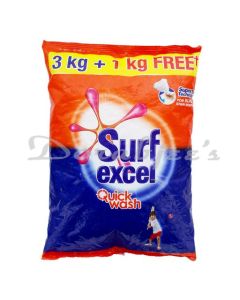 SURF EXCEL QUICK WASH POWDER 3KG