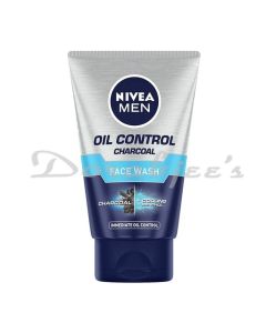 NIVEA MEN OIL CHARCOAL FACE WASH 100G