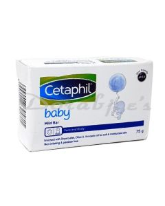 CETAPHIL BABY MILD BATH BAR 75G