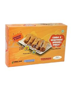 CORN CLUB VEG CORN SPRING ROLL 500 G