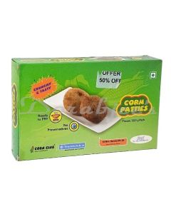 CORN CLUB VEG CORN PATTIES 500 G