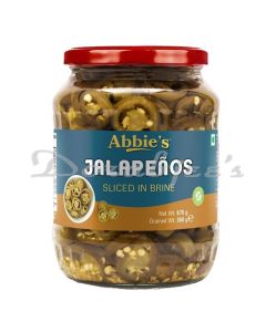 ABBIES JALAPENO SLICED IN BRINE 680G