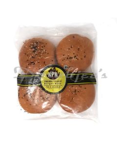 KPK BUNS BURGER BROWN 4P