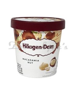 HAAGEN DAZS ICE CREAM MACADAMIA NUT 473ML