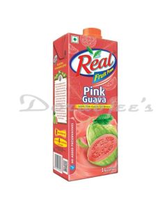 REAL PINK GUAVA JUICE 1 LTR