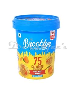 THE BROOKLYN CREAMERY ICE CREAM HOLY MOLY MANGO MEDIUM FAT 450ML