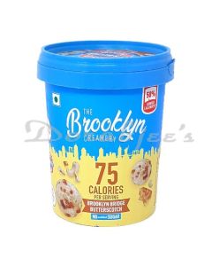 THE BROOKLYN CREAMERY ICE CREAM BROOKLYN BUTTER SCOTCH 450ML