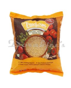 TRUE FARM ORGANIC YELLOW MOONG DAL 500G