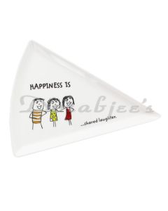 SERVEWELL MELAMINE HAPPINESS PIZZA PLATE