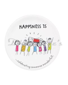 SERVEWELL MELAMINE HAPPINESS COASTER